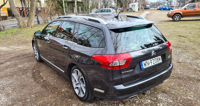 Citroen C5 cena 33900 przebieg: 211000, rok produkcji 2011 z Warszawa małe 562